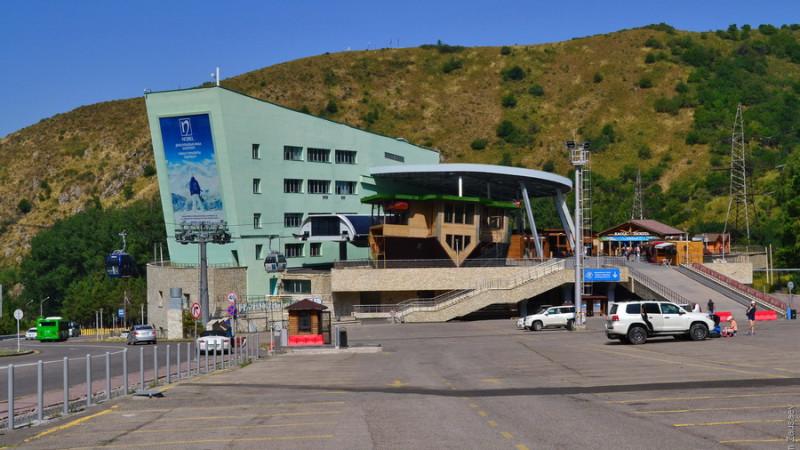 Канатная дорога Медеу панорама